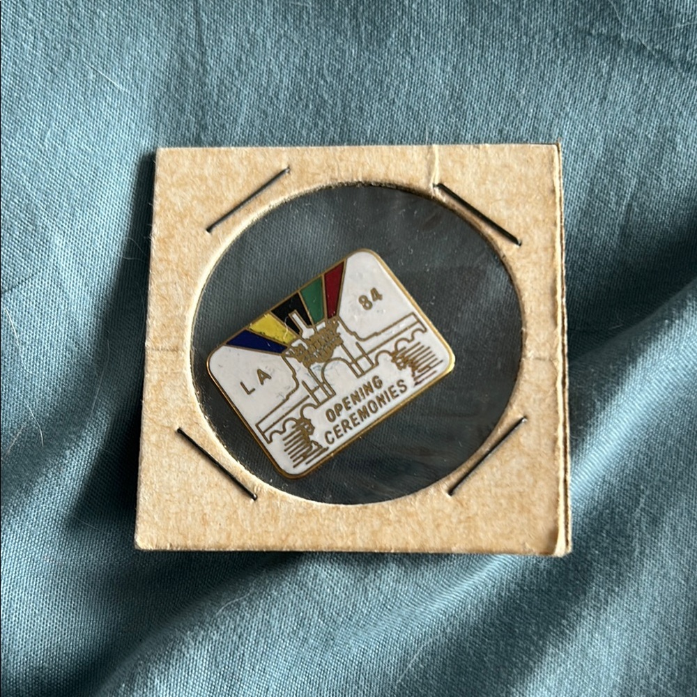 LA 84 Opening Ceremonies Pin